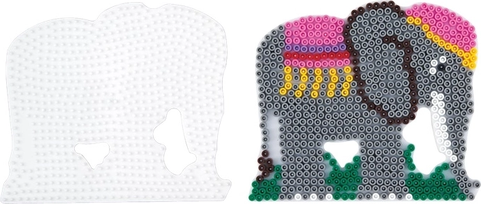 Placă Hama Midi pentru mărgele de călcat – elefant