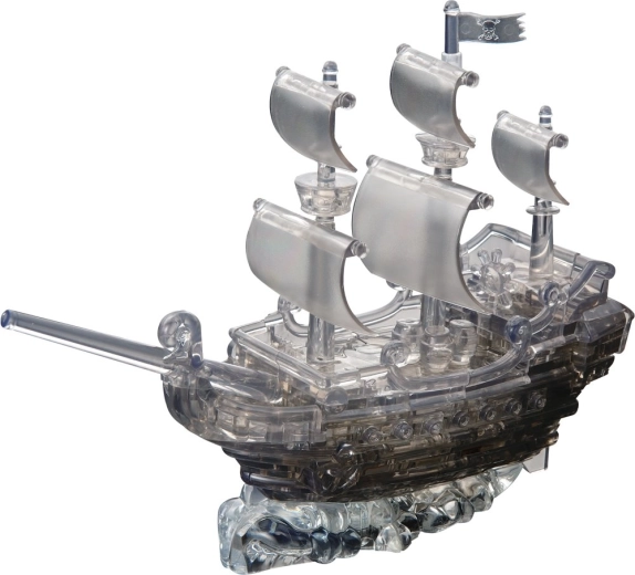 Puzzle 3D Cristal Navă Pirat 101 piese