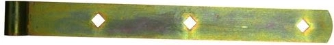 Balamă de poartă dreaptă 300 mm zinc galben SEDLÁK