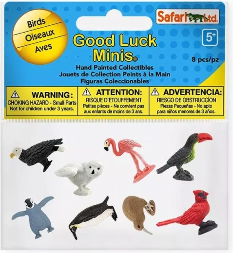 Safari Ltd. mini figurine de păsări Good Luck Minis Funpack