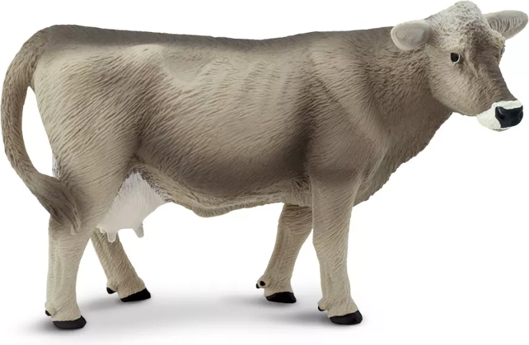 Safari Ltd. figurină vacă brună elvețiană - 1 bucată