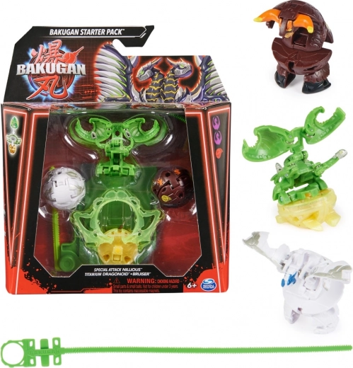 Bakugan set de start atac special nillious solid