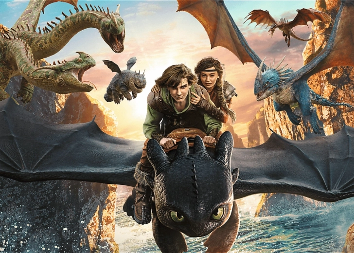Puzzle 200 – Night Fury și prietenii TREFL