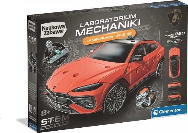 Kit educațional de construcție CLE LaboMech Lamborghini Urus