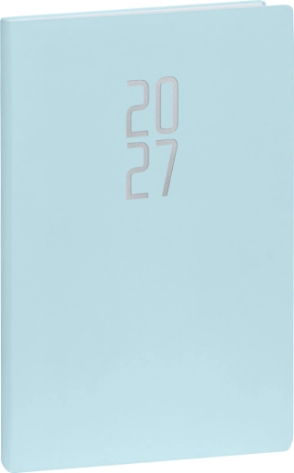 Agenda săptămânală Notique Ponza 2027 albastru deschis 15 × 21 cm