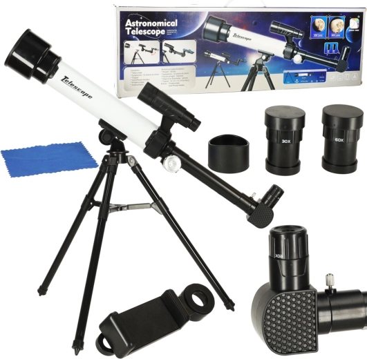 Telescop astronomic educațional cu trepied pentru copii