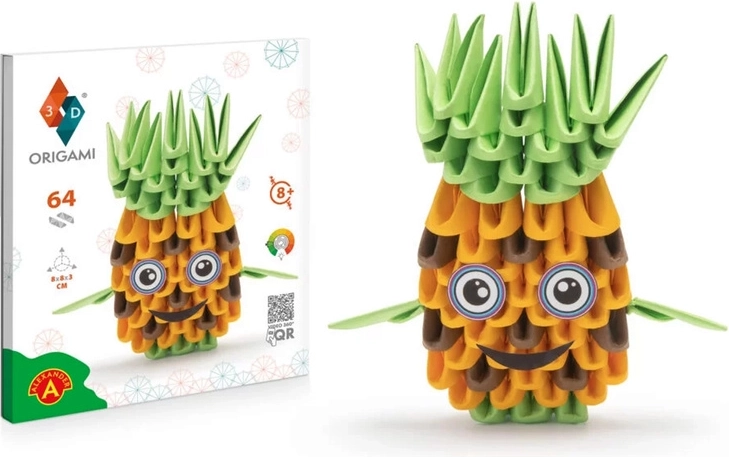 Set creativ Alexander origami 3D ananas