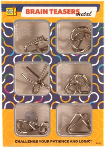 Set de puzzle-uri metalice