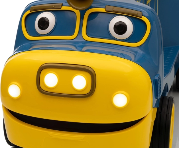 Roți din cauciuc și faruri LED