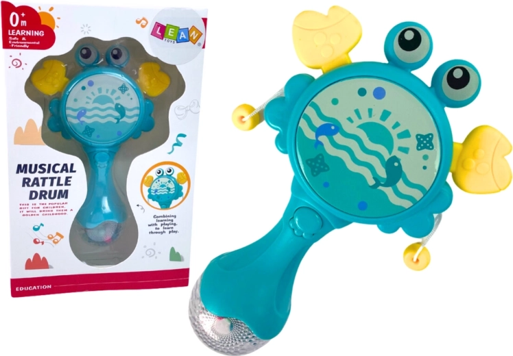 Zornul-crab cu tambur și melodii pentru copii