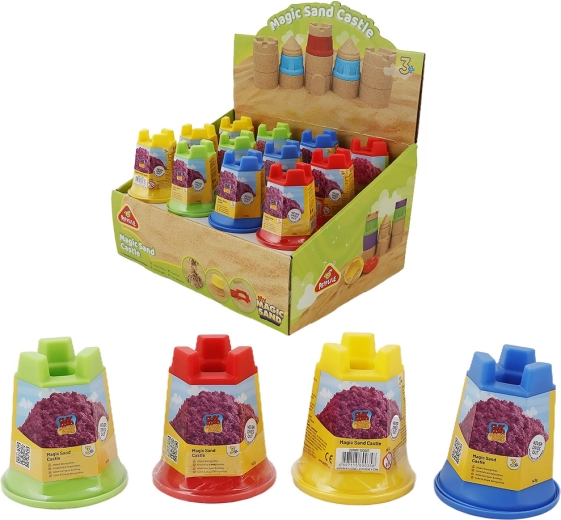 Nisip magic castel fermecat din nisip 140 g