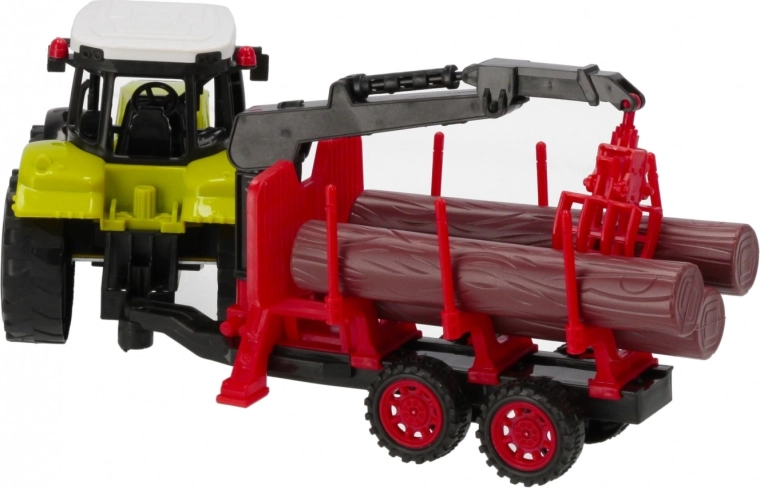 Macara mobilă pentru încărcarea buștenilor