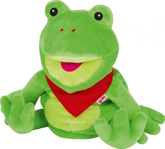Păpușă de mână broască Frilo 30 cm