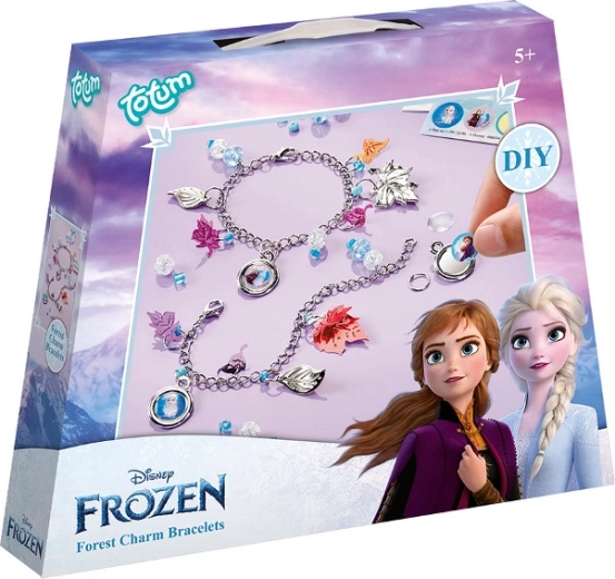 Set pentru realizarea brățărilor cu pandantive Frozen 2