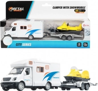 Rulotă cu snowmobil