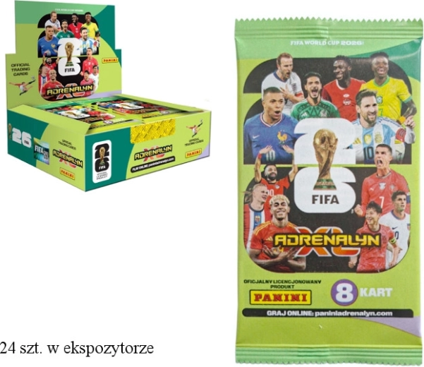 Panini FIFA World Cup 2026 Adrenalyn XL plic cu cărți