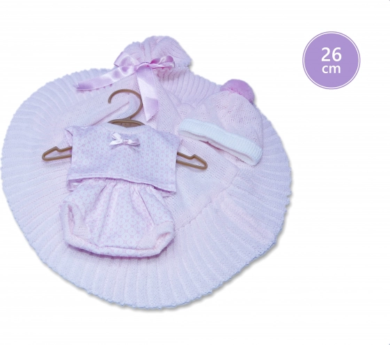 Hăinuțe pentru păpușa bebeluș Llorens New Born 26 cm