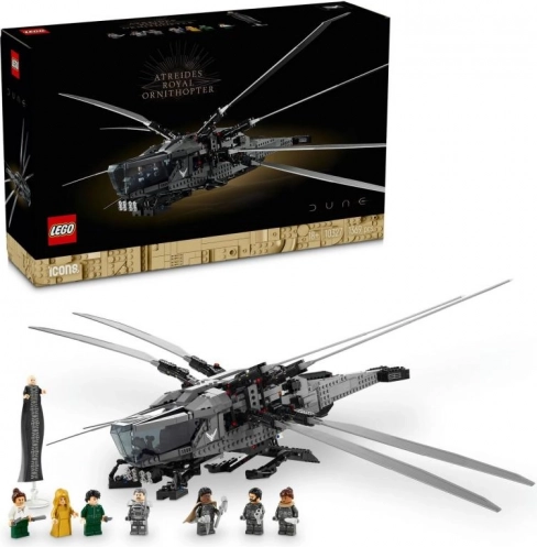 Lego Icons Diună: Ornitopterul Regal Atreides