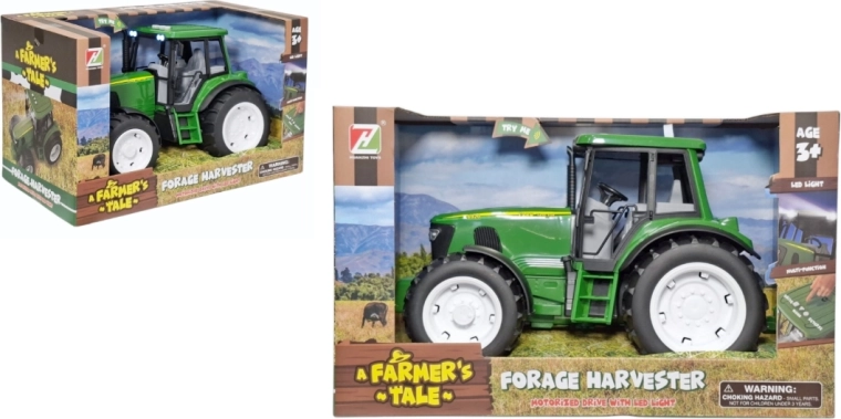 Tractor cu lumină și sunet