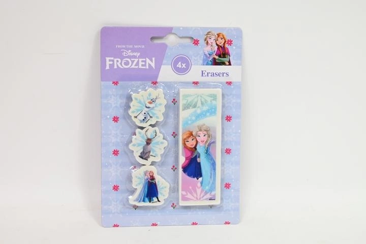 Set de radiere Frozen – 4 buc.