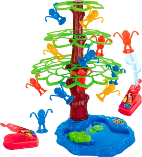 Lansare și agățare distractivă a maimuțelor