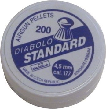 Plumb pentru pescuit diabolo 4,5 mm – pachet 200 buc
