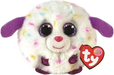 Animăluț de pluș TY Puffies Munchkin – cățeluș alb