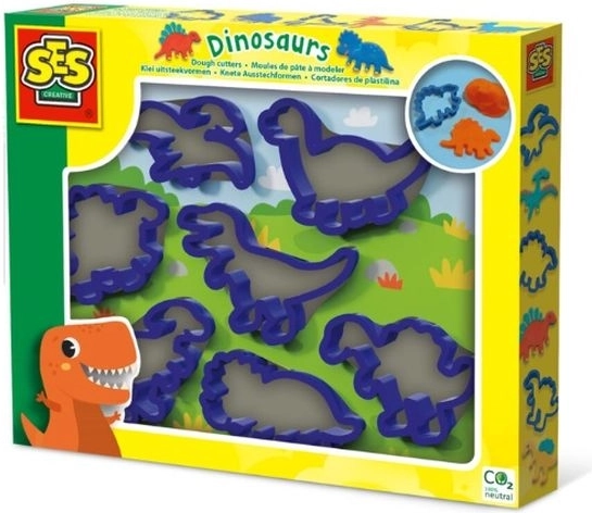 Forme de decupat SES pentru aluat și plastilină – dinozauri