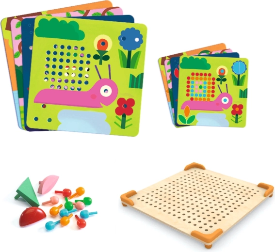 Placă de lemn robustă cu colțuri de protecție