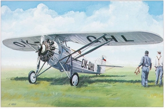 Model de avion Morane Saulnier MS 230