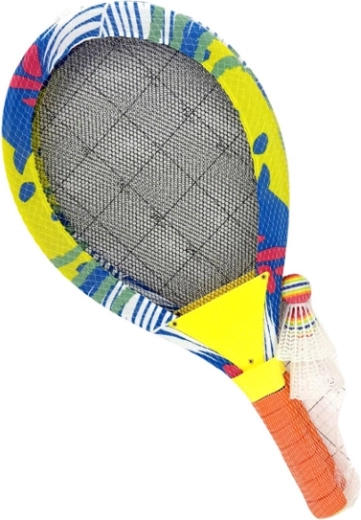 Set ușor de badminton cu rachete și fluturaș