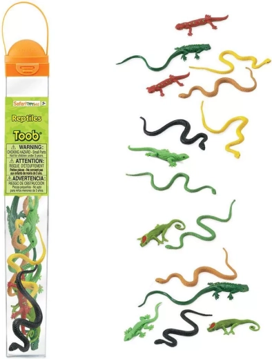 Safari Ltd. Toobs tubă Reptile – figurine de reptile - 1 bucată