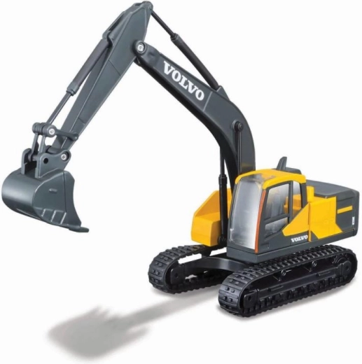 Bburago Volvo EC220E excavator pe șenile 1:50