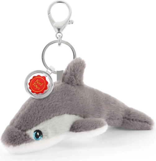 Keeleco breloc din pluș pentru geantă delfin 12 cm