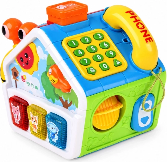 Lumini, melodii și elemente mobile