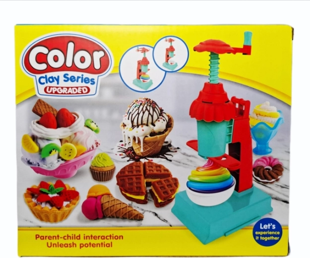 Set de plastilină pentru realizarea deserturilor cu presă