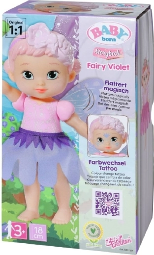 BABY born Storybook Fialková zână păpușă
