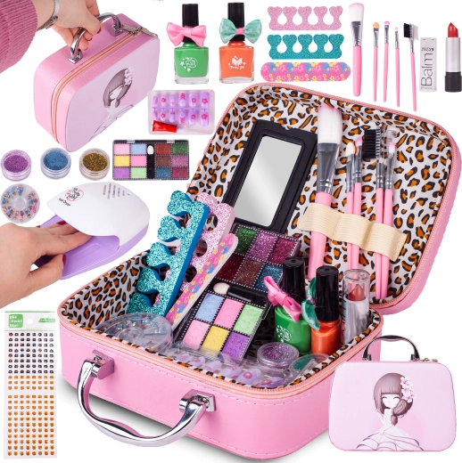 Set cosmetic de machiaj în valiză