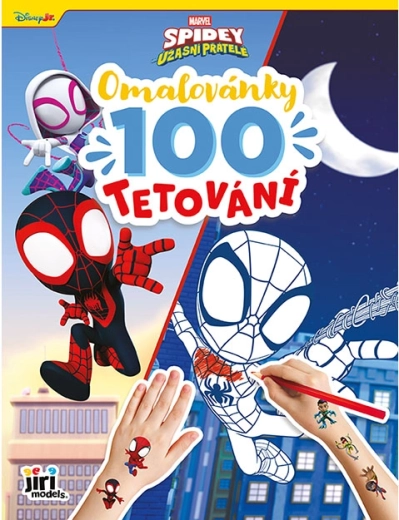 Cărți de colorat și 100 de tatuaje Spidey