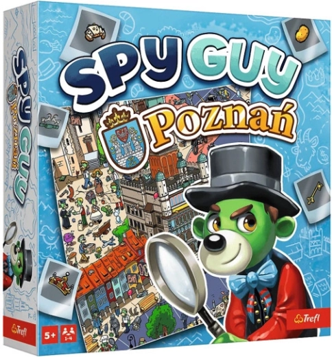Spy Guy Poznań – joc de familie cooperativ cu o hartă uriașă a orașului