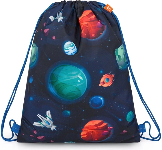 Sac sport Topgal (gymsack) RAMY cu motiv spațial
