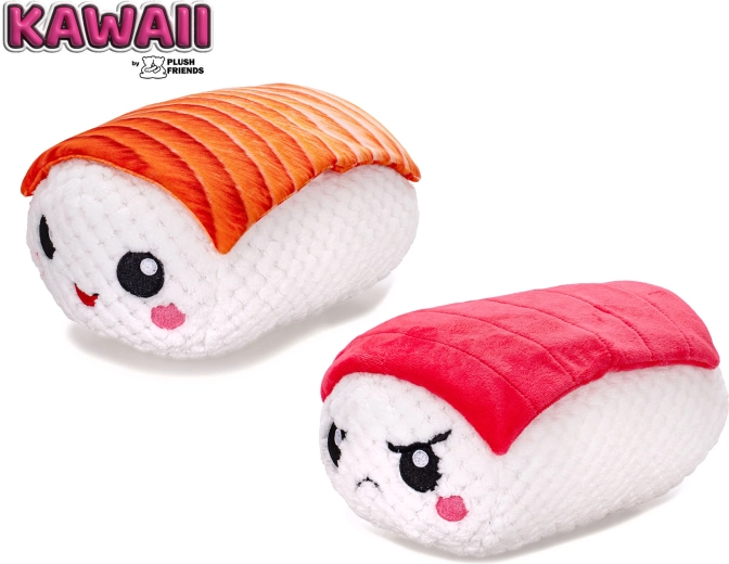 Jucărie de pluș sushi nigiri kawaii Plush Friends, 25 cm - 1 bucată