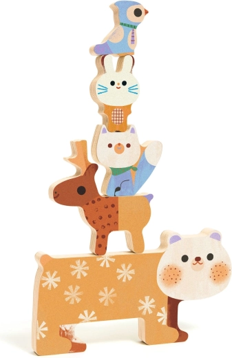 Construire de echilibru cu animăluțe