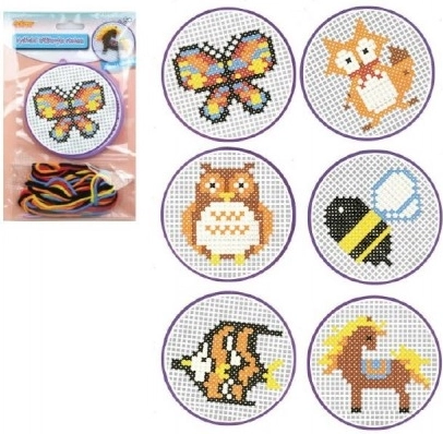 Set pentru broderie în punct în cruce – A5, motive diverse