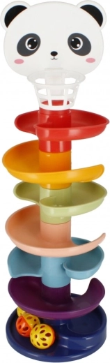 Cursă spiralată captivantă pentru joc senzorial