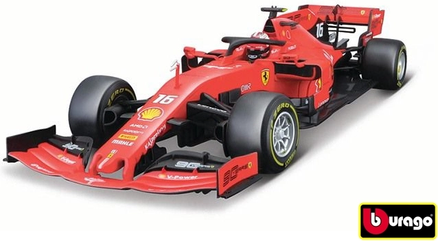 Bburago Ferrari F1 2019 SF90 Leclerc la scara 1:18