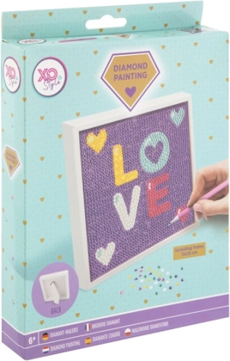 Grafix mozaic cu diamante – unicorn, set pentru copii