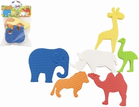 Teddies autocolante pentru baie zoo – set 6 bucăți