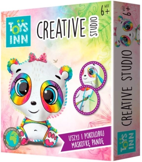 Set pentru cusut și colorat panda Creative Studio
