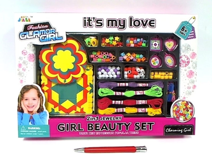 Set creativ cu mărgele